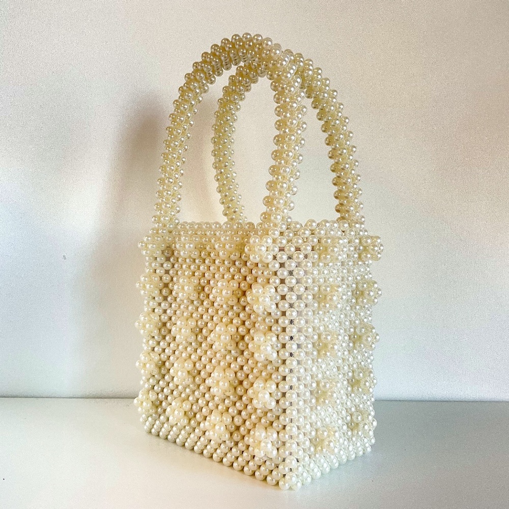 Shrimps Antonia faux-pearl bag (copy)